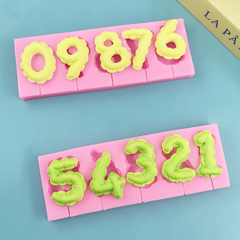 Candle Supplies Eu - Stampo in silicone con numeri arabi