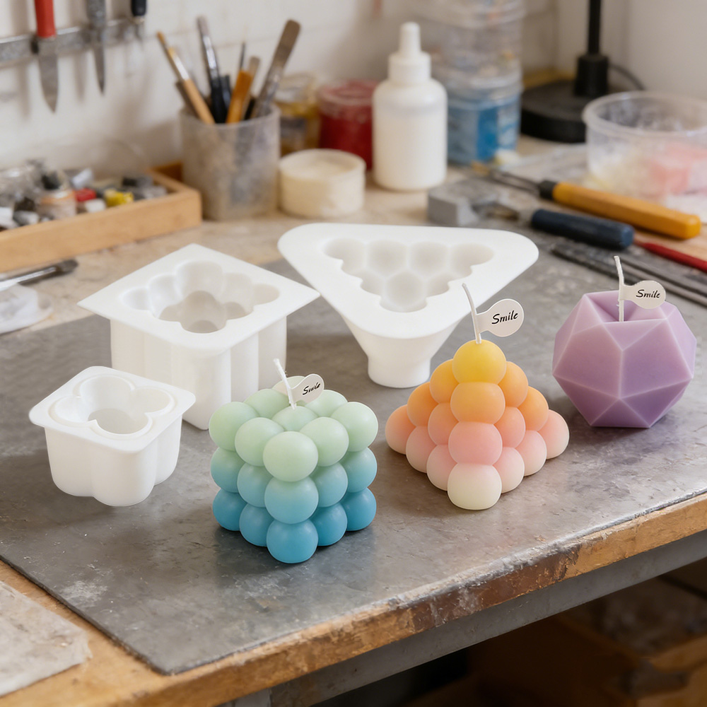 Candle Supplies Kit - Set di Stampi in Silicone per