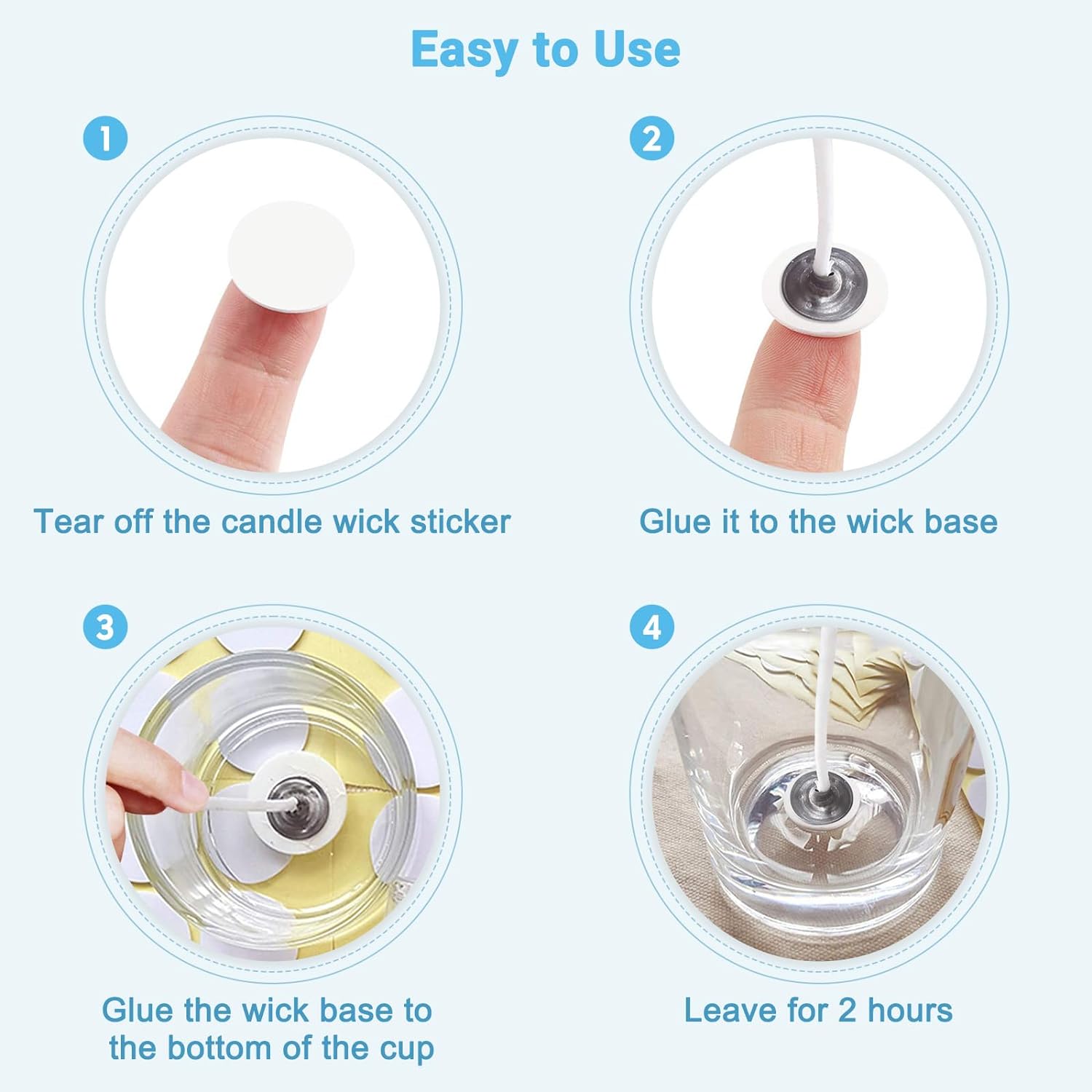 400PCS/100PCS Adesivi per stop - Candle Supplies Kit recensione e prezzo